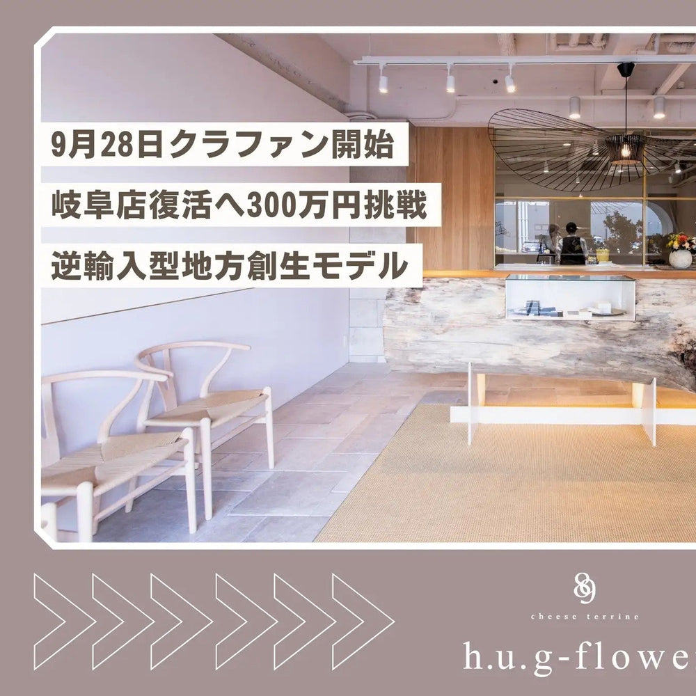 ハグフラワー岐阜店復活クラウドファンディングが各メディアに掲載されました！