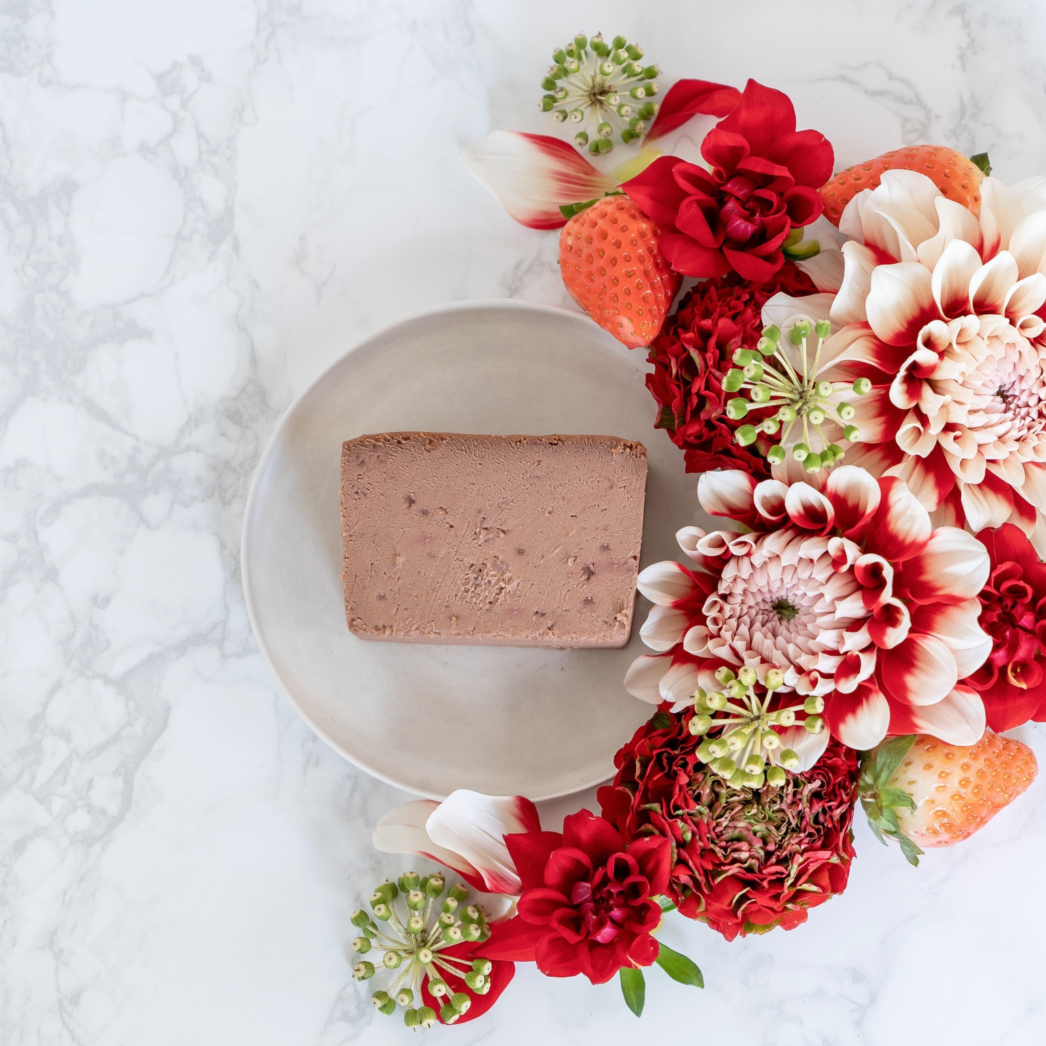 Limited time only: Strawberry Cheese Terrine