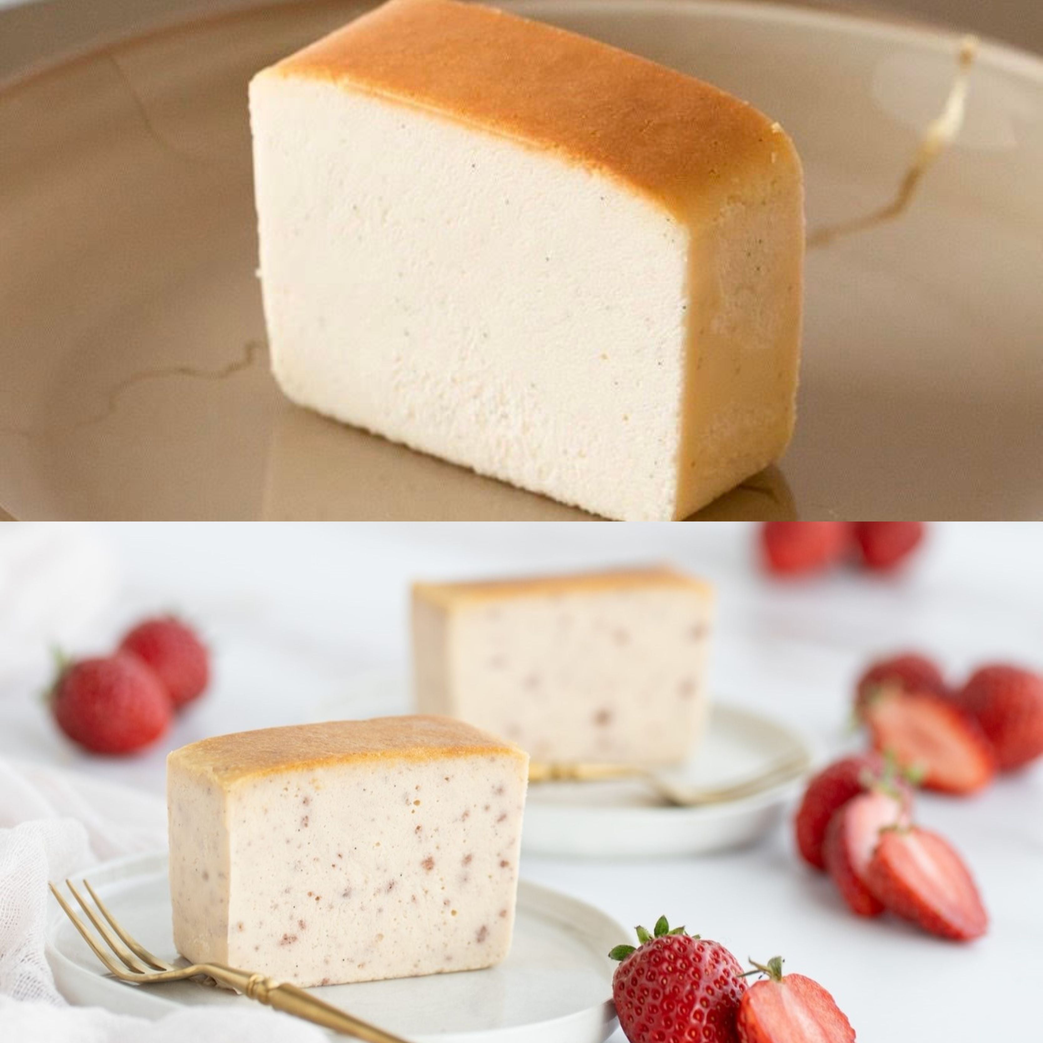 各3個入りチーズ＆ストロベリー