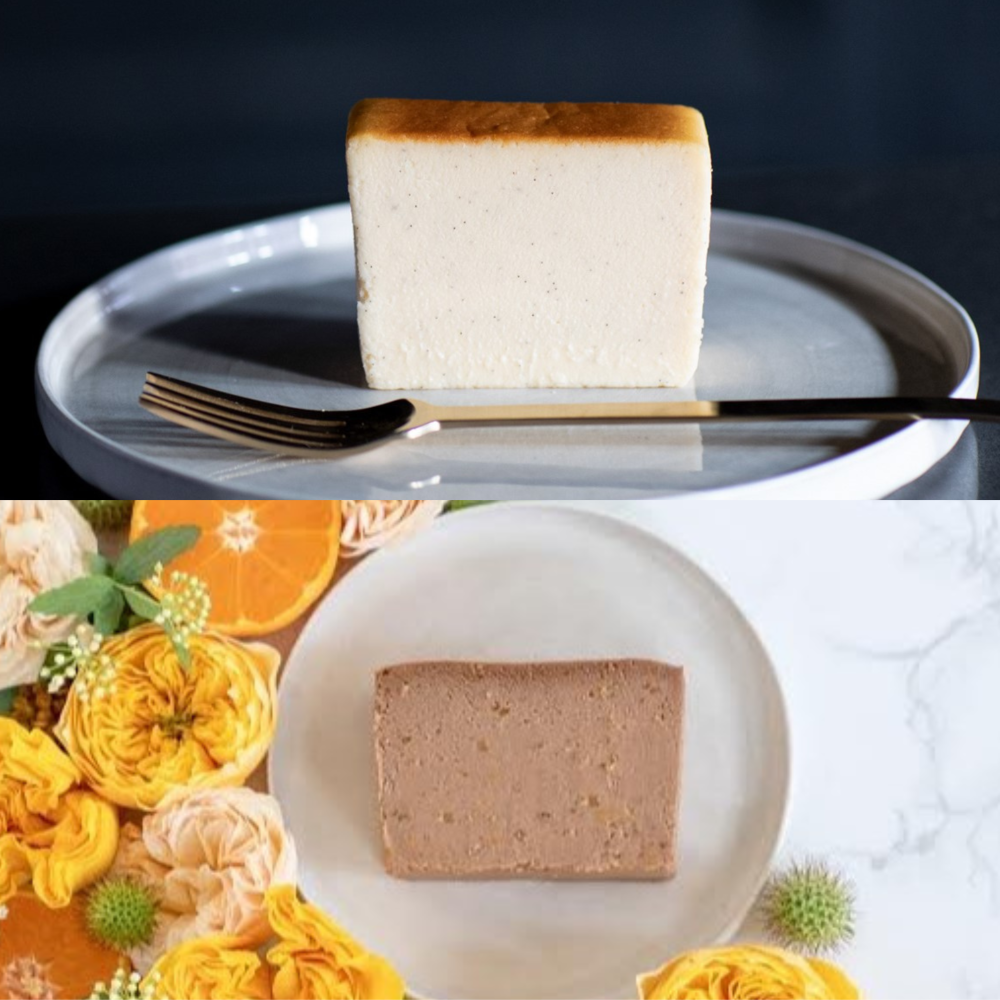 各3個入りチーズ＆オレンジショコラチーズテリーヌ