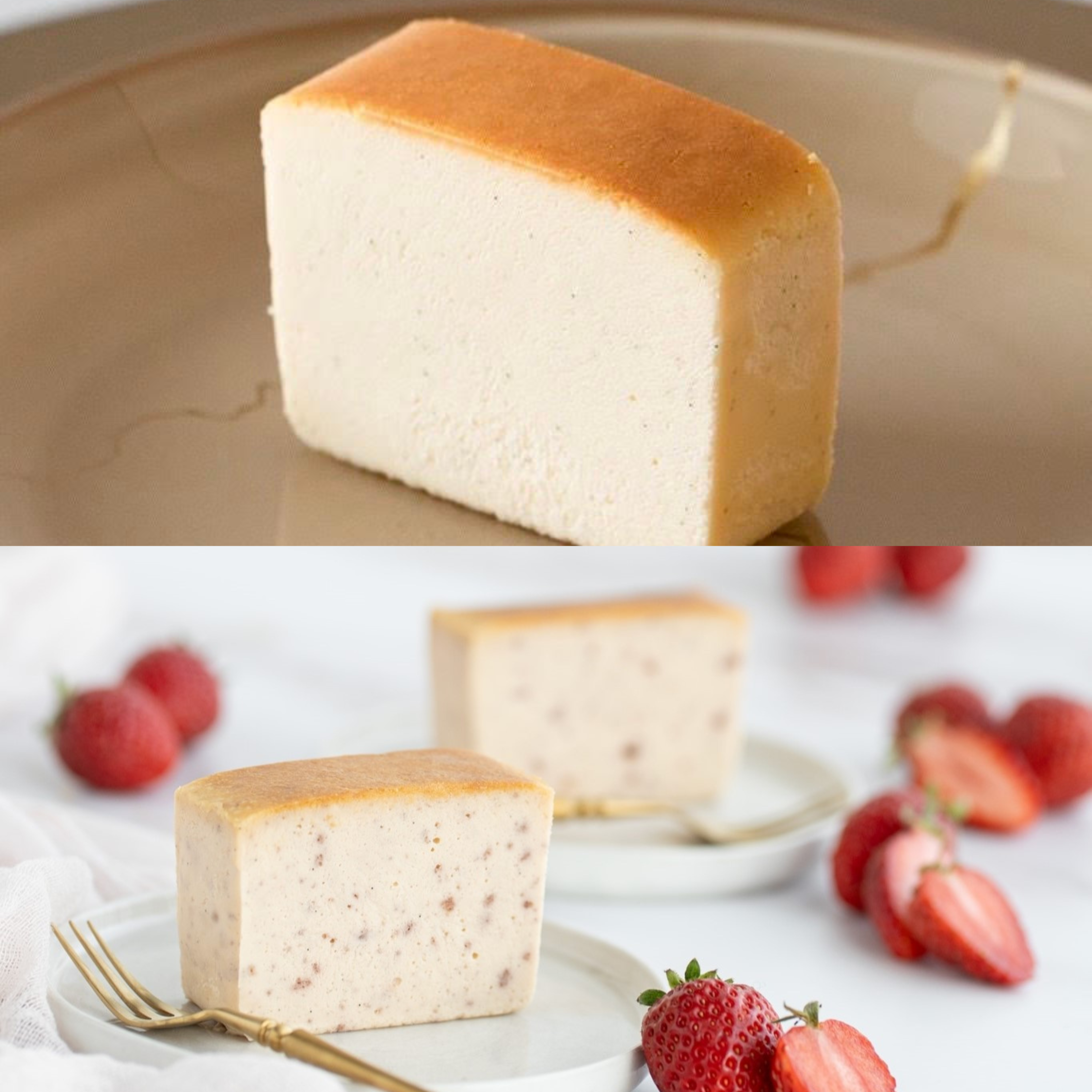 各3個入りチーズ＆国産いちごとホワイトチョコレートチーズテリーヌ