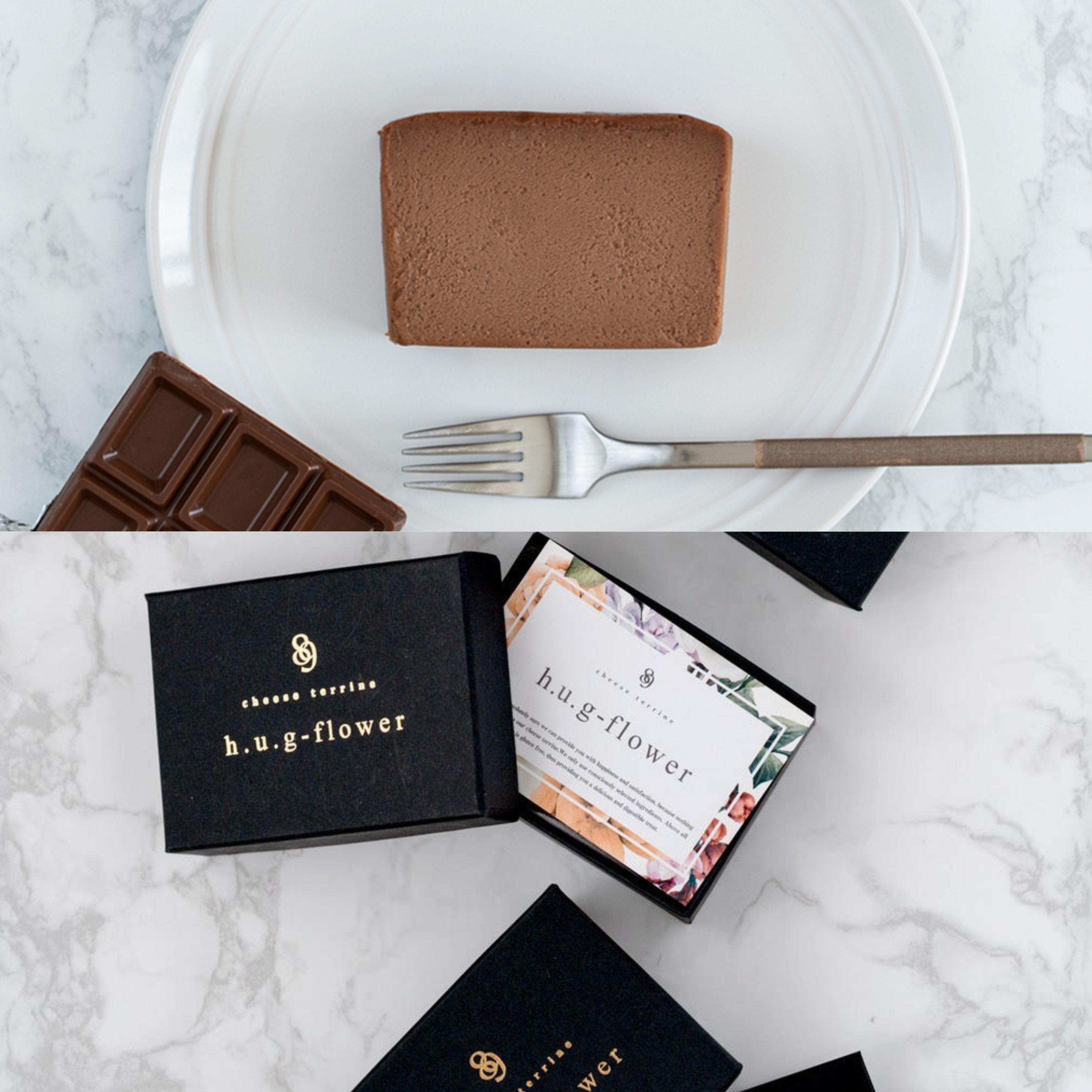 1個入りショコラチーズテリーヌ×６箱 （オリジナルポリ袋6枚付き）