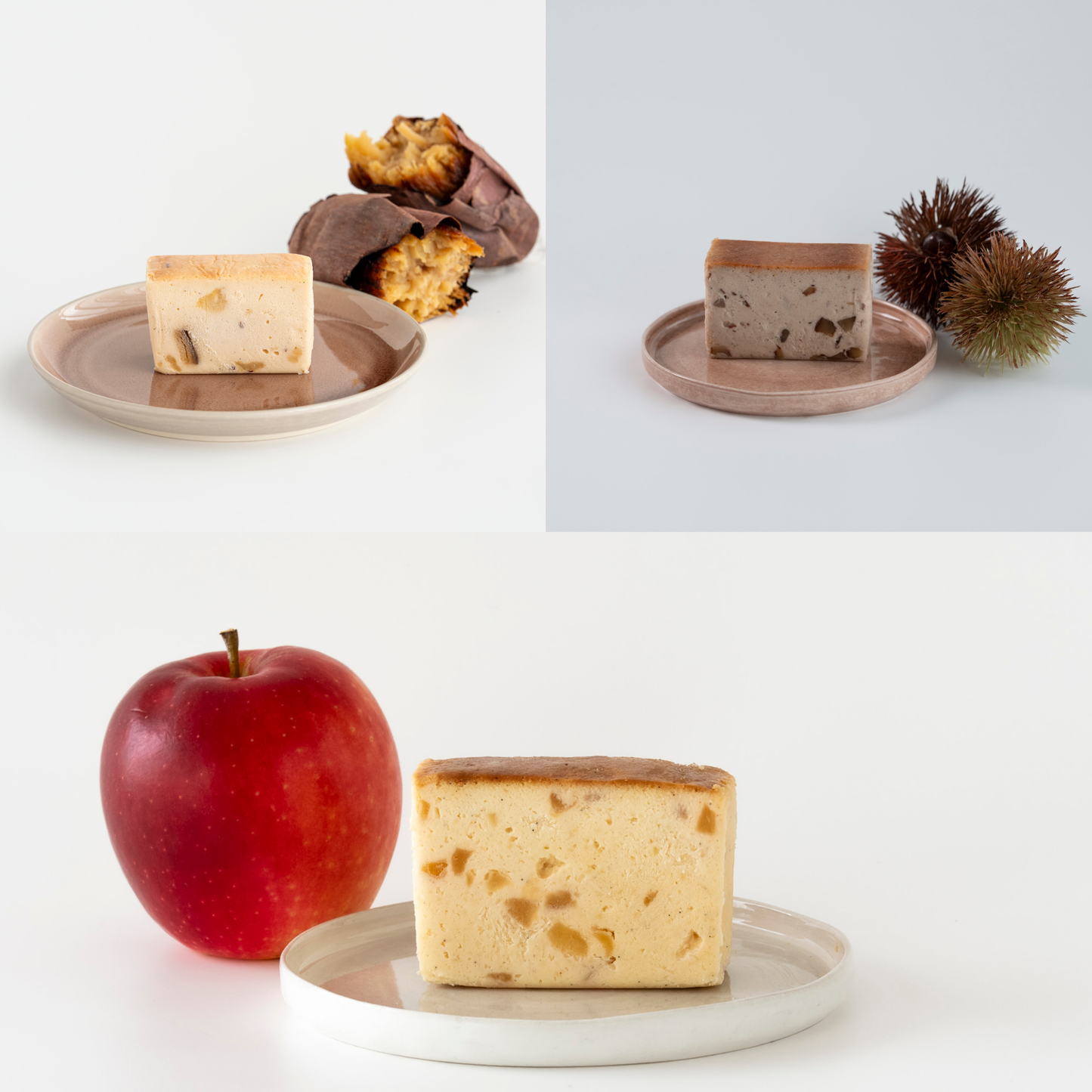 
                  
                    チーズテリーヌアソート各2個入り(ラムマロン・焼き芋・飛騨りんご)
                  
                