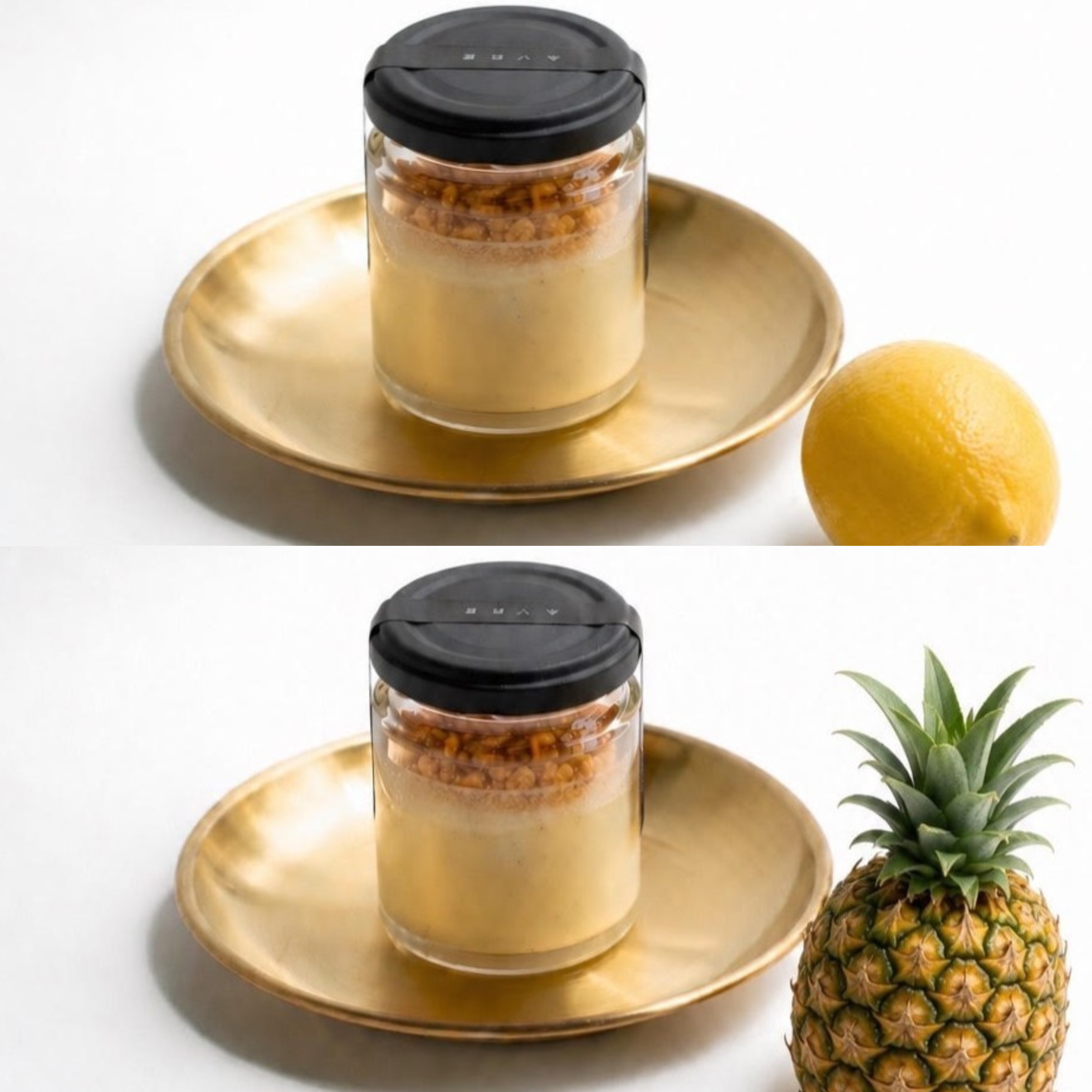 ヨコハマチーズケーキ 🍋レモン、🍍パイナップル各3個入り化粧箱セット