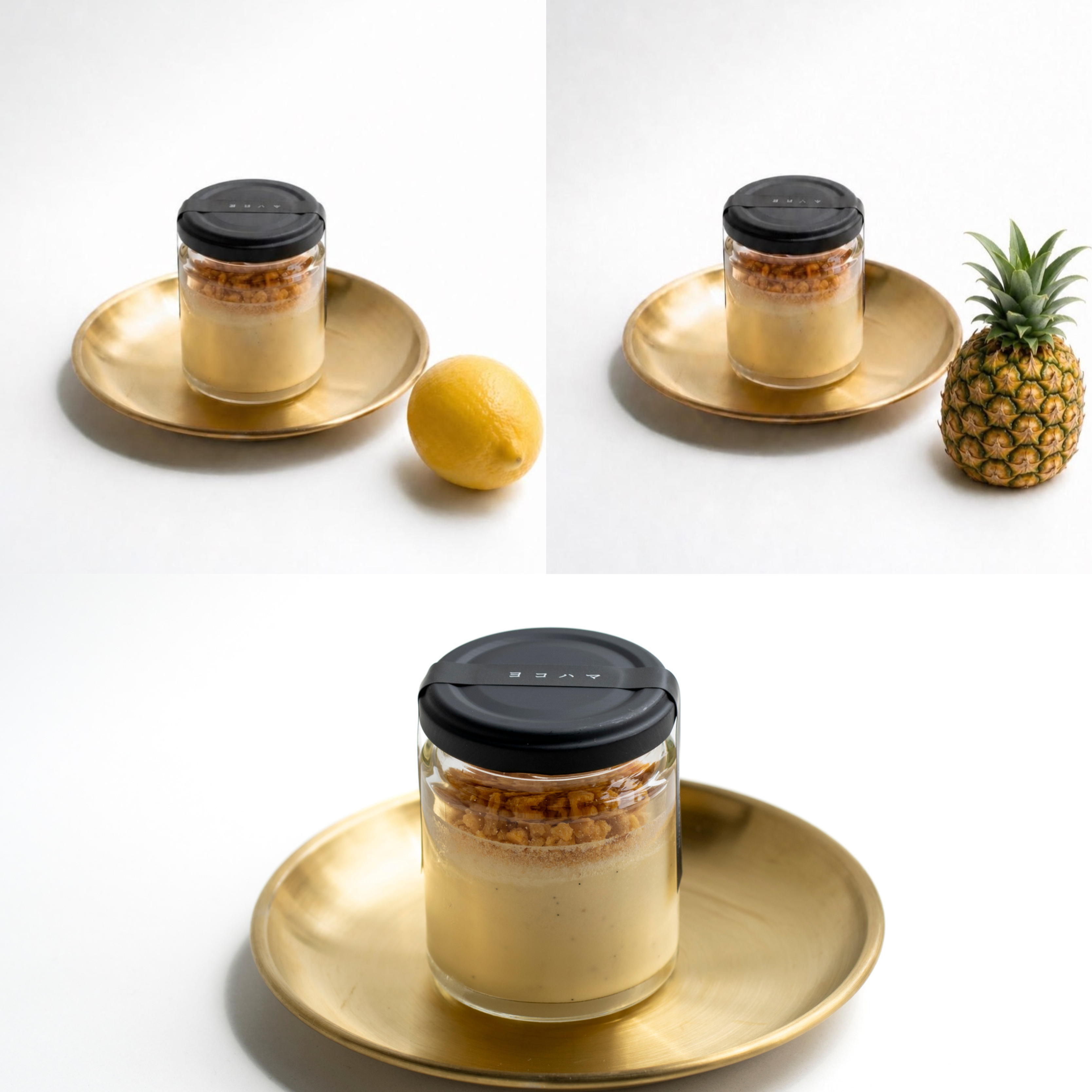 ヨコハマチーズケーキ 定番チーズ、🍋レモン、🍍パイナップル3種のアソート化粧箱セット