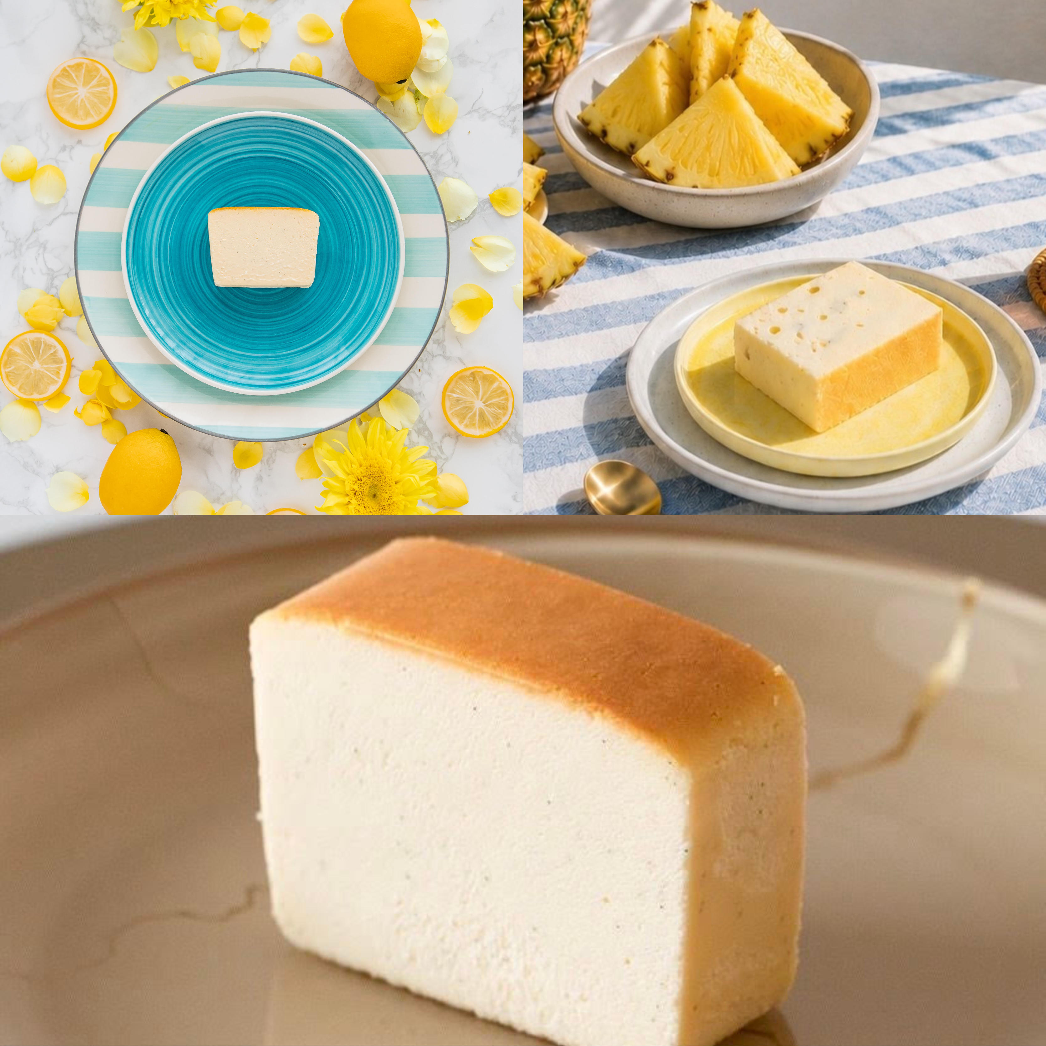 チーズテリーヌアソート各2個入り(チーズ・🍋レモン・🍍パイナップル)
